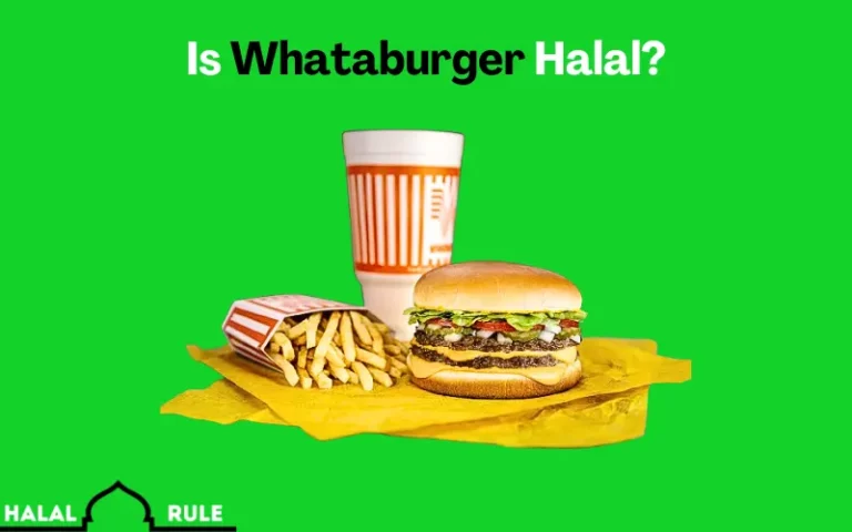 Is Whataburger Halal?