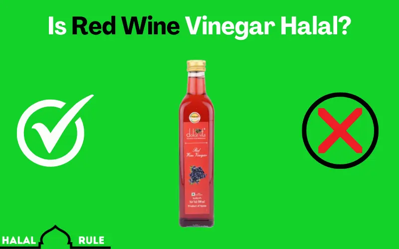 Is Red Wine Vinegar Halal