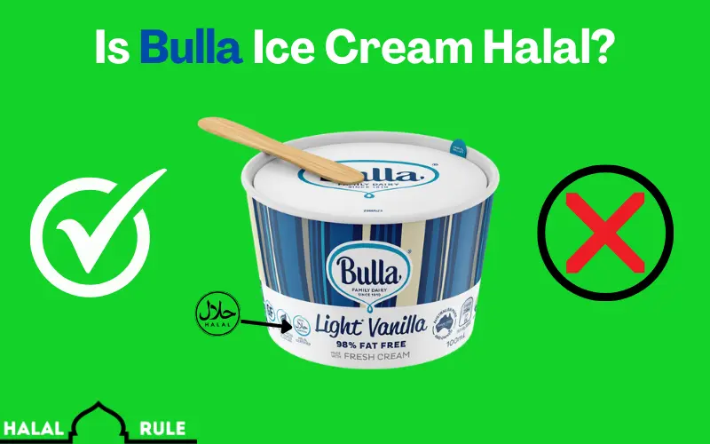 Is Bulla Ice Cream Halal