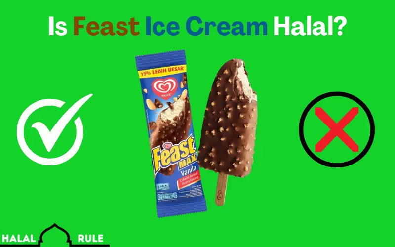 Is Feast Ice Cream Halal