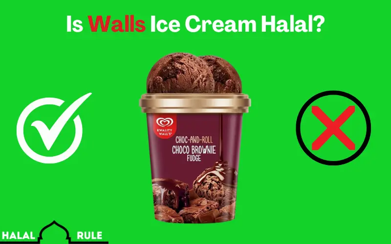 is Walls ice cream halal